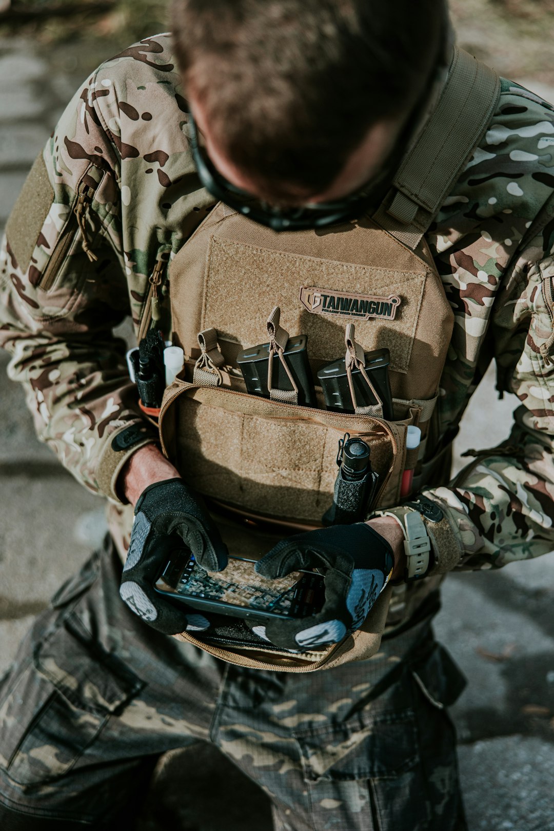 The Art of Drawing Readers In: Your attractive post title goes here Airsoft player during the game.
